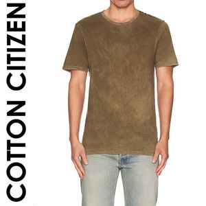 COTTON CITIZEN Men’s Classic Crewneck T-Shirt Vintage Fern Supima Cotton Revolve